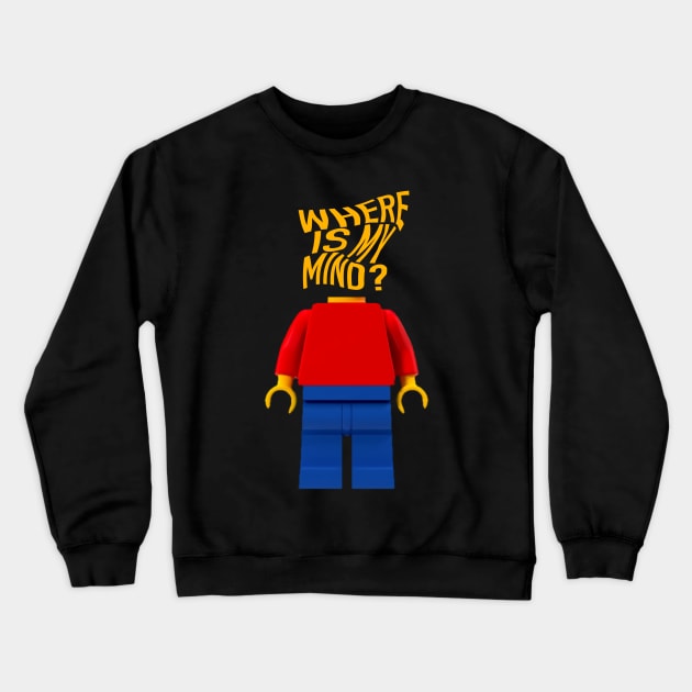 Where is my mind Crewneck Sweatshirt by Ritvik Takkar